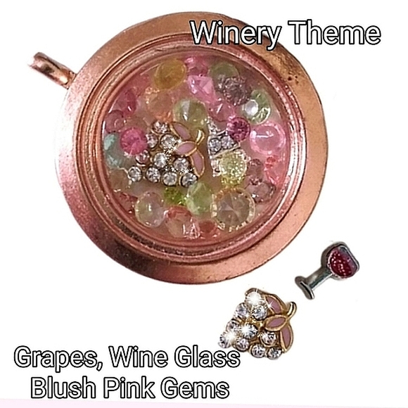 Floating Charms in Story Locket Memory Pendant Choice - Picture 3 of 16